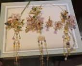 古风古装 减龄步摇发簪超仙简约中式 古典发饰流苏龙凤褂发箍发簪20