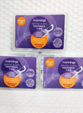 香港mannings万宁圆线牙线