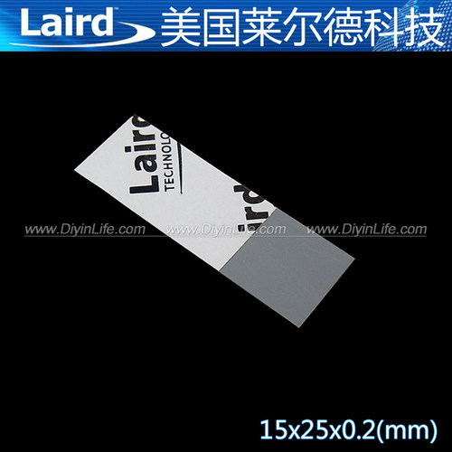 美国进口莱尔德Laird 笔记本CPU用固态相变硅脂垫 加长版 单片价