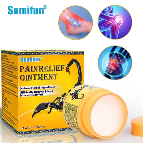 Sumifun跨境膏药外贸亚马逊蝎子关节护理膏肩颈腰腿护理膏 K20011