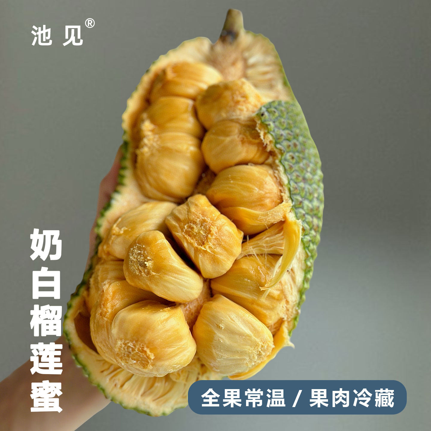 池见海南奶白榴莲蜜黄肉菠萝蜜新鲜水果波罗蜜当季三亚特产糯蜜包
