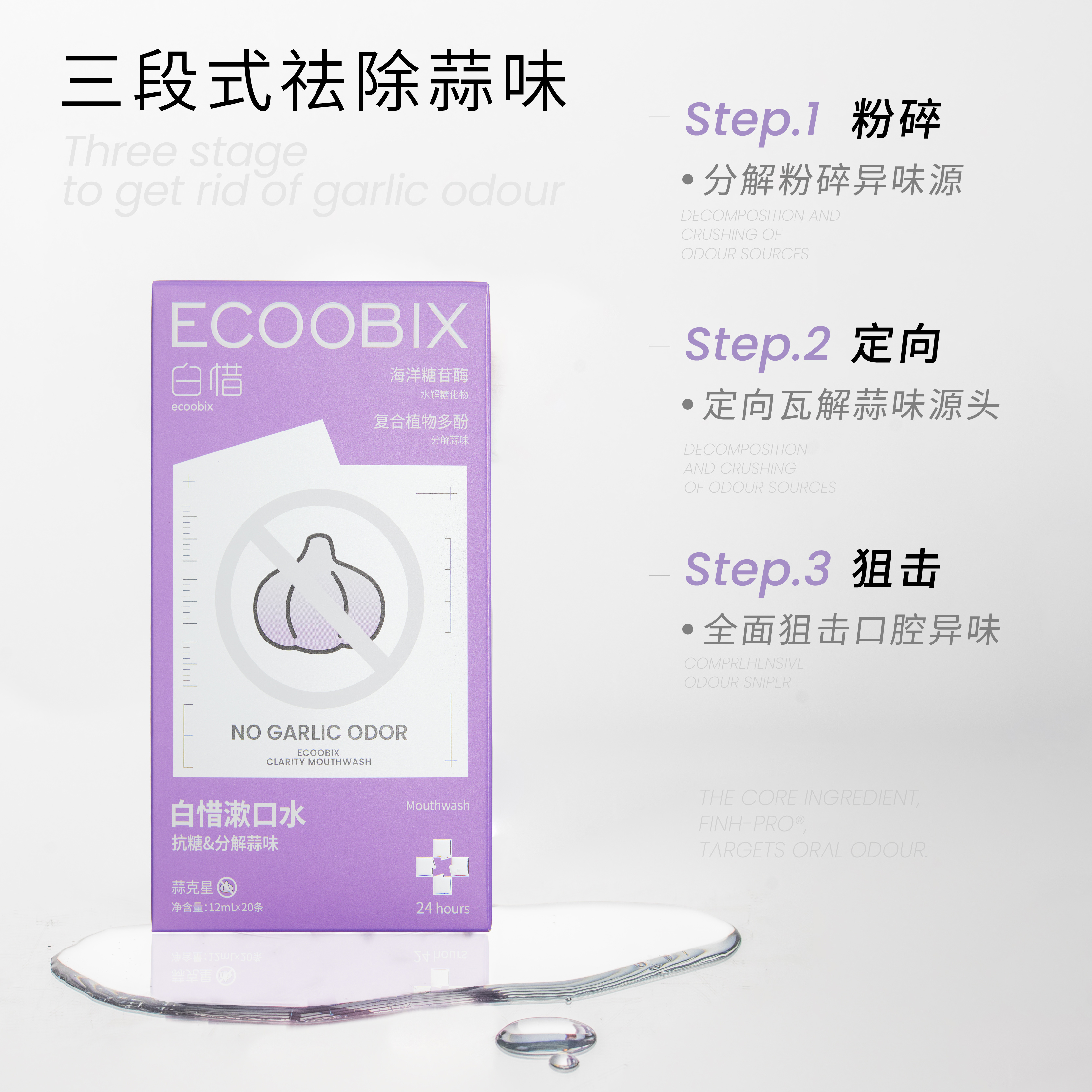 抗糖净白携带方便，清除口腔异味