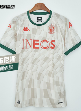 SFS卡帕Kappa25/26尼斯短袖训练服足球热身运动上衣 36234HW-A0E