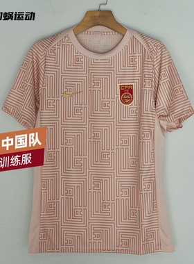 SFS耐克Nike 2025中国国家队赛前热身训练服短袖足球服FZ9714-601