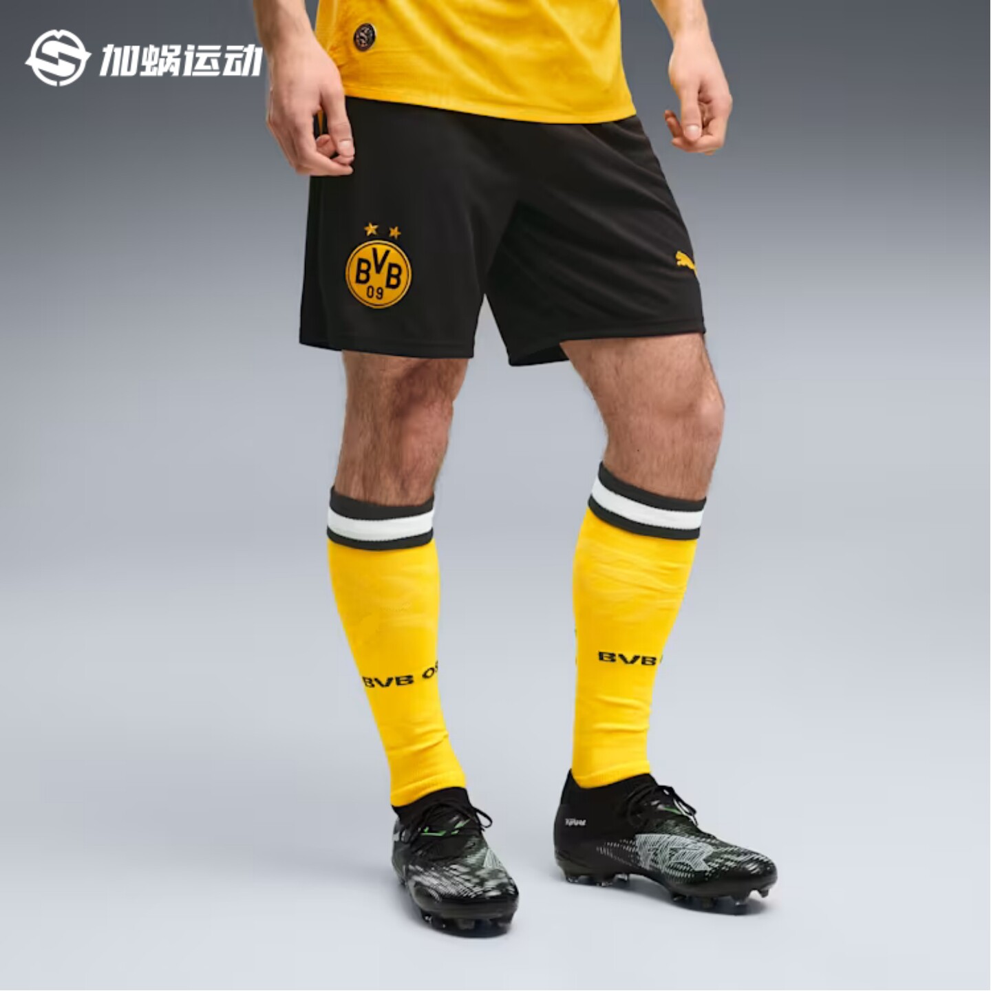SFS彪马Puma26/27多特蒙德主场球裤运动训练比赛短裤 784114-07
