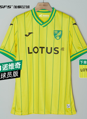 SFS荷马JOMA 22/23诺维奇主场球员版球衣短袖足球服3125FPB2006