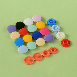 T5华联树脂四合扣塑料儿童暗扣宝宝婴儿衣服扣子安装工具子母扣