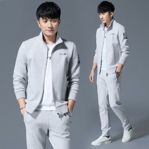 2022春秋冬季新款男士361运动服套装休闲外套男大码品牌男装纯棉