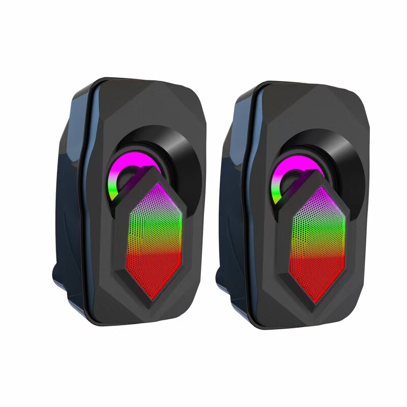 微森A81笔记本小音响台式电脑迷你小音箱多媒体手机USB供电重低