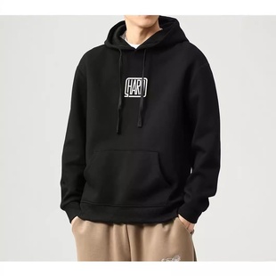 美式潮牌连帽卫衣男士高个子加长2024新款秋冬装宽松大码长袖外套