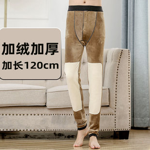 加厚男超长高个子190棉裤 学生加长版 加绒秋裤 冬季 加长120cm 保暖裤