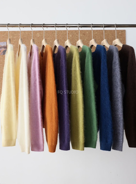 fan高奢定制款羊绒澳毛开衫 鄂尔DOS柜上在售3k