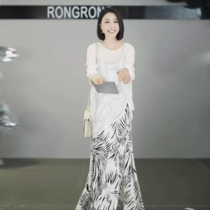 欧货2023夏季新款宽松显瘦上衣洋气吊带连衣裙高级感套装两件套潮