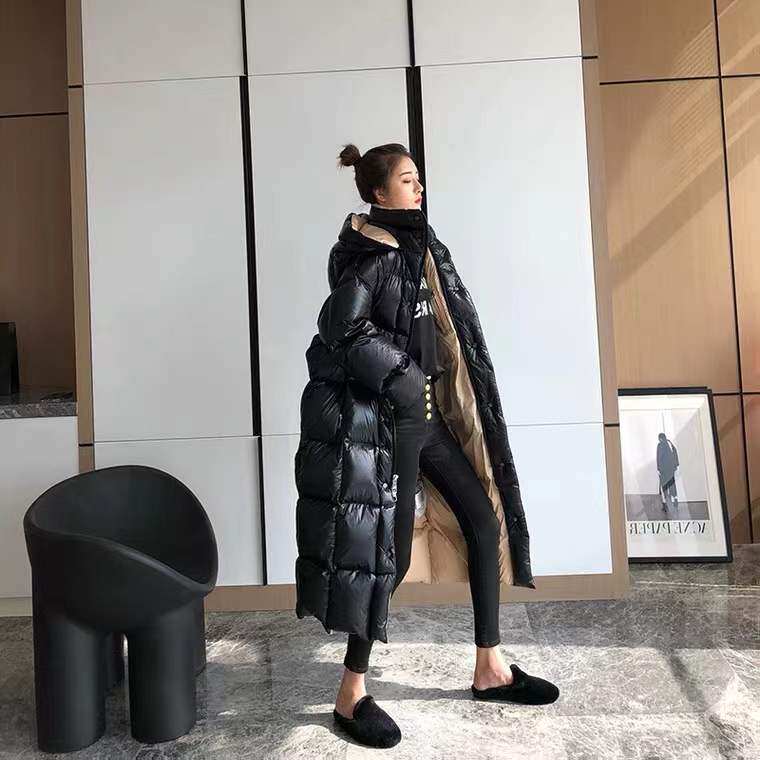 women's extra long goose down - Taobao product photo 2