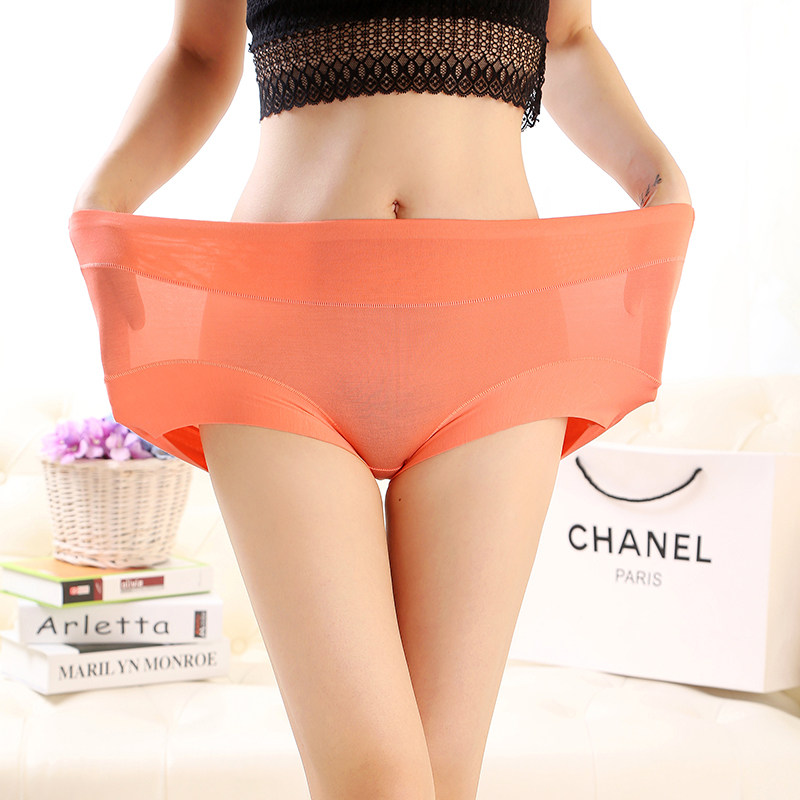 大码妈妈莫代尔女士内裤中高腰中老年内裤大码三角裤柔软好洗,女士内衣/男士内衣/家居服,女三角裤,淘宝优惠券,粉丝福利购,淘宝优惠卷