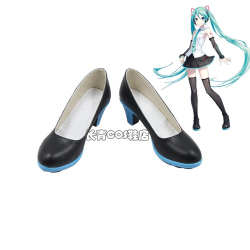 初音MIKUcos长青鞋子