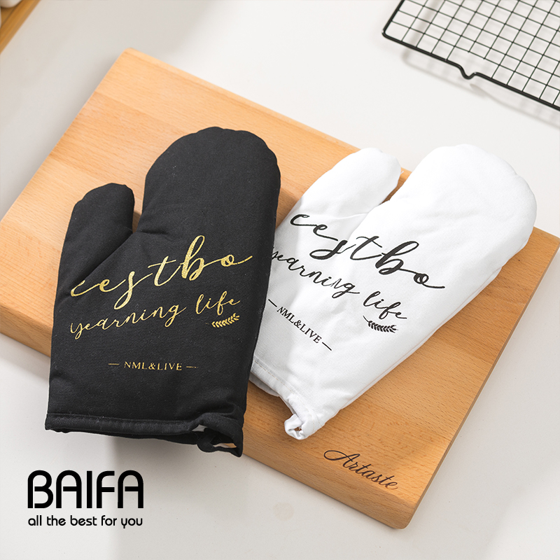 防烫手套隔热耐高温加厚防滑微波炉烤炉蒸箱厨房烘焙专用烤箱手套