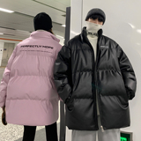 冬装ins印花情侣皮棉衣羽绒棉外套加厚棉服H597P118男类，男装棉衣，电商A341