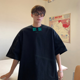 主推情侣装夏装喜欢印花情侣短袖T恤衫大码上衣H744P30男类，男装T恤，电商A341