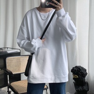 短句 中性满天星宽松闪光情侣卫衣外套男 H546 P38男图片