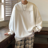 2024秋装新品钢印情侣卫衣假两件外套宽松上衣H759P65男，男装卫衣，电商A341