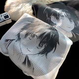 平铺秋装新品水洗做旧卡通动漫情侣卫衣大码外套H751P58男类，男装卫衣，电商A341