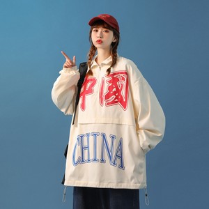 中性风 印花外套情侣夹克宽松上衣 H649 P88 女类控108图片