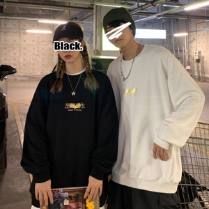 情侣装春装 涅槃重生七彩烫金情侣卫衣外套大码 H551 P38 男类图片