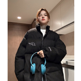 中性风美式鹿皮绒情侣羽绒棉服面包服棉衣外套男女H913P128，男装棉衣，电商A341