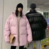 情侣装冬装印花情侣皮衣羽绒外套加厚服H597P118女类，女装棉衣/棉服，电商A341