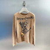 饰项链毛针织衫 深圳南油高端女装 时尚 休闲甜酷小熊装 2025冬季 新款