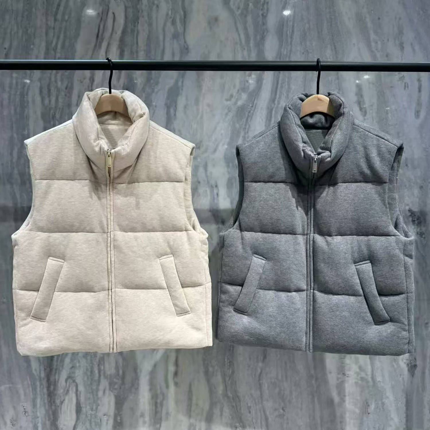 深圳南油高端女装2025冬新款立领拉链羽绒马甲女短款保暖百搭外套,女装/女士精品,羽绒服,淘宝优惠券,粉丝福利购,淘宝优惠卷