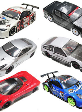 【DgLiLo】1:10RC模型遥控车车壳 PVC彩色印刷漂移平跑竞速车壳