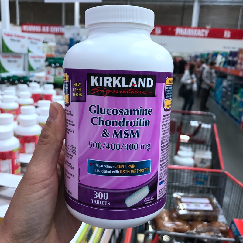 加拿大直邮kirkland氨糖维骨力