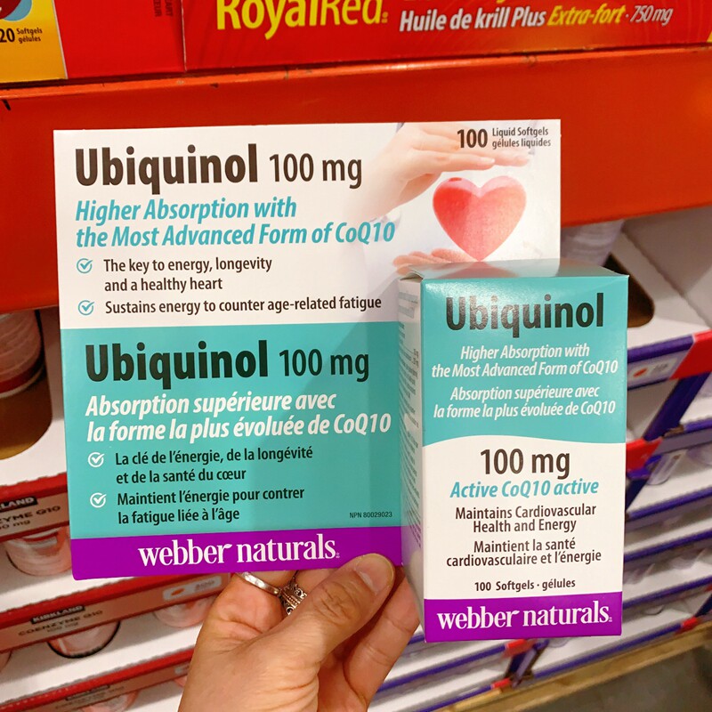 加拿大直邮伟博泛醇辅酶Q10