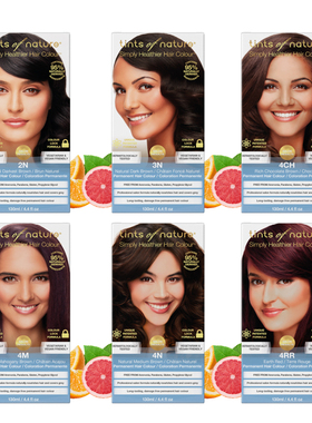 加拿大邮Tints of Nature纯植物染剂染膏不含阿摩尼亚130ml