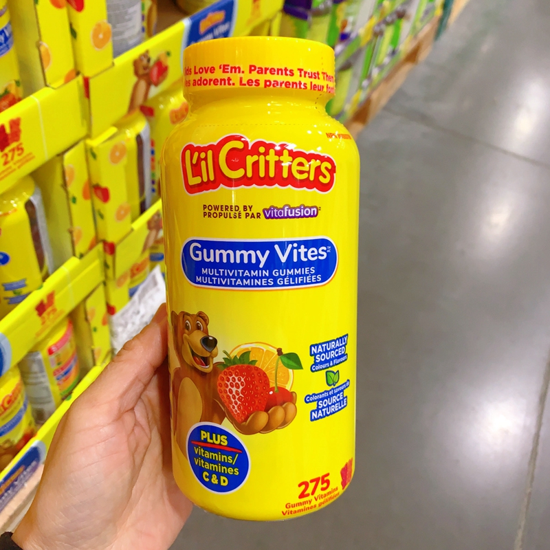 本周特价新配方加拿大直发 L'ilCritters小熊糖多种维生素275粒4+