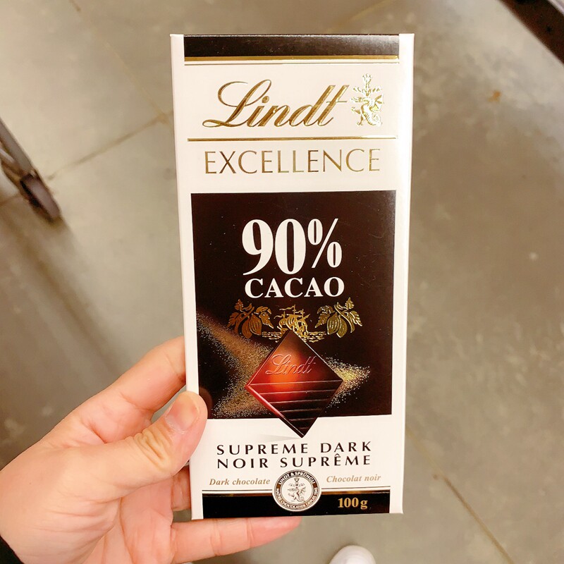 6块包邮加拿大发瑞士莲巧克力黑巧排块多种纯度多种口味海盐榛仁