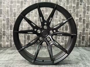 2090 哑光黑色万吨锻造1990 et22 适合奥迪A5S5 RS5 R2同款