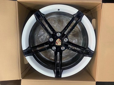 适配保时捷Taycan锻造轮毂20/21寸帕拉梅拉 718 Boxster双拼色改
