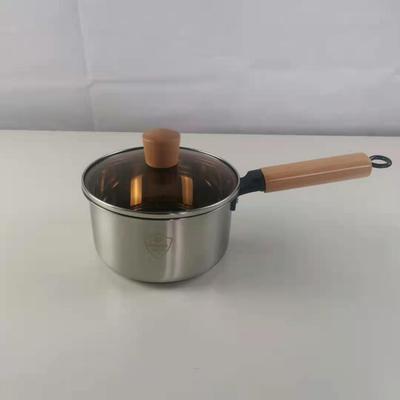国风加厚不锈钢热牛奶电磁炉奶锅