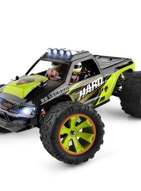 伟力144002高速四驱遥控车专业RC越野大脚车合金电动玩具车144001