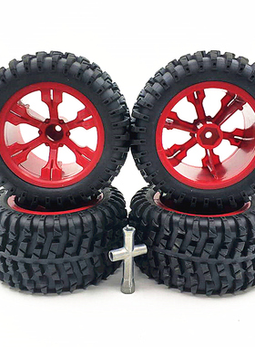 伟力 12428 144001 124019 124018 遥控车大轮胎改装加宽胎皮轮毂