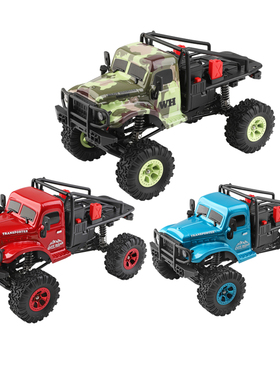 伟力184021 全比例攀爬车RC遥控车1/18仿真军卡越野车玩具车模型