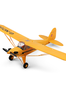 XK伟力A160 无刷固定翼四通特技遥控滑翔机航模玩具Piper J-3幼兽