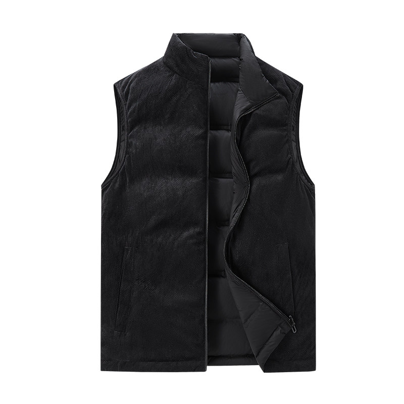 90白鸭绒S-7XL大码秋冬保暖双面穿羽绒服马甲情侣款MJ7555P105,男装羽绒服,星座1410（原1902A）