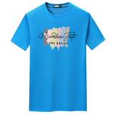 夏季男士短袖t恤青春宽松CVC60%棉新款男装DT3819-6竖条字母-P15，男装T恤，星座1410（原1902A）