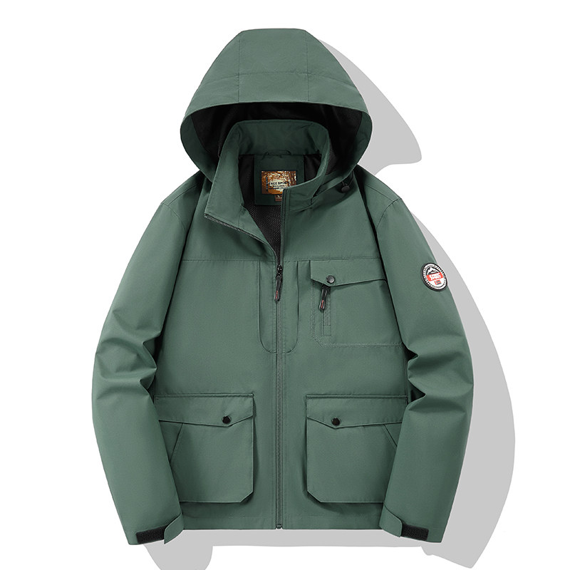 跨境春秋户外运动冲锋衣男女情侣防水防风衣登山服夹克JK2358P68,男装夹克,星座1410（原1902A）