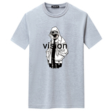 夏季男士短袖t恤潮CVC60%棉宽松衣服新款男DT3647-潮酷-P15，男装T恤，星座1410（原1902A）