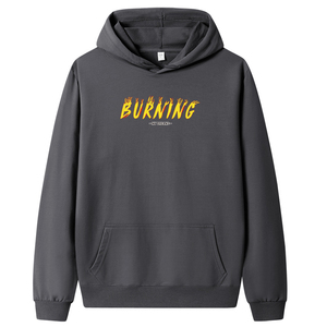 秋卫衣男连帽嘻哈运动外套ins港风休闲上衣潮MS8911-BURNING